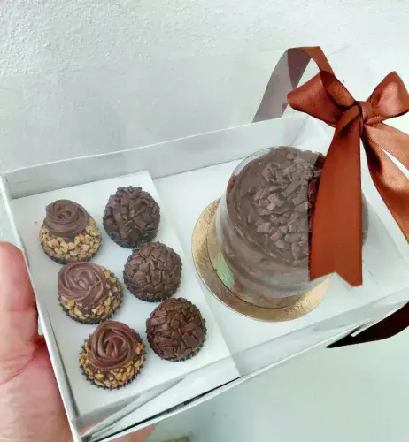 Caixa bento cake - presente