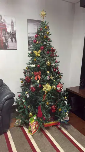 Árvore de Natal com efeites