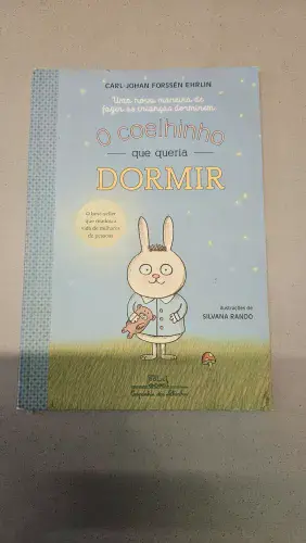 Livro: O coelhinho que queria dormir