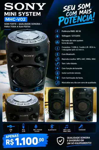 Mini System Sony MHC-V02