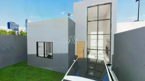Casa nova com suíte e sacadas à venda no Centenário em Itaúna