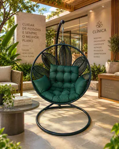Balanço instagramável  + Suporte - Corda náutica
