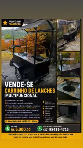 Carrinho de Lanches
