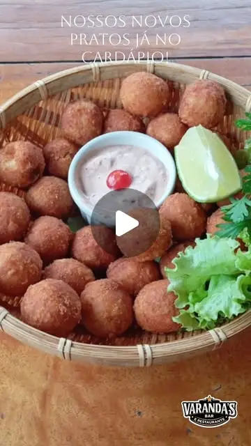 Novos pratos de tilápia no Varandas Bar