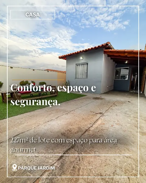 Casa 3 quartos à venda no Parque Jardim