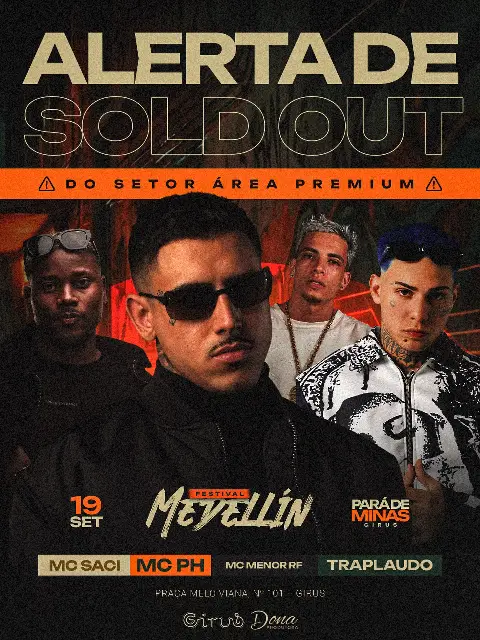 Festival Medellín com 4 atrações na Girus