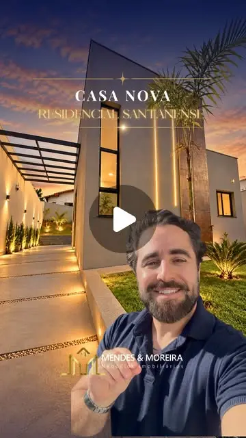 Casa nova 3 quartos com suíte no Santanense
