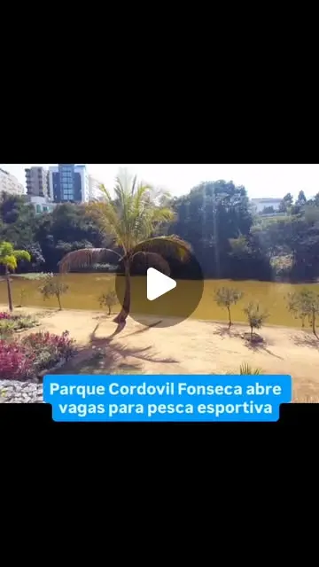 Pesca esportiva no Parque Ecológico Cordovil Fonseca