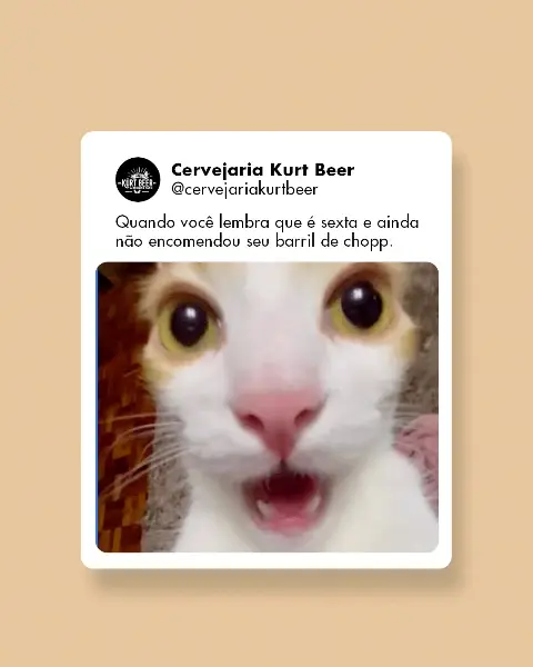 Barril de Chopp Kurt Beer – Entrega no Fim de Semana