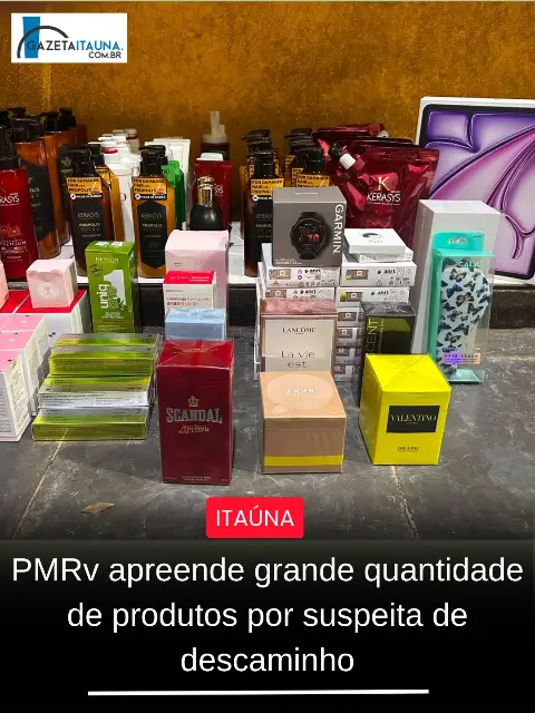 Polícia Militar Rodoviária apreende eletrônicos em operação na MG-050