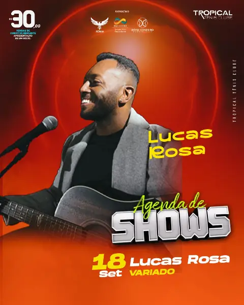 Lucas Rosa na Tropicana – sexta-feira, 18 de setembro