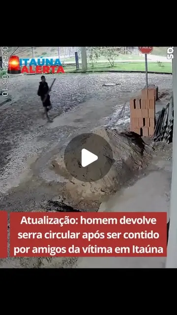 Homem furta serra circular de construção no Morro do Engenho