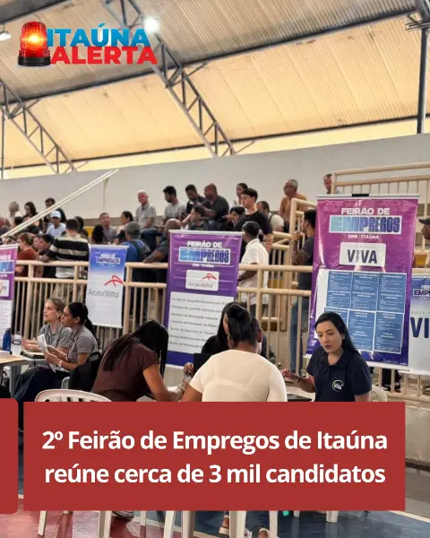2º Feirão de Empregos reúne 3 mil candidatos