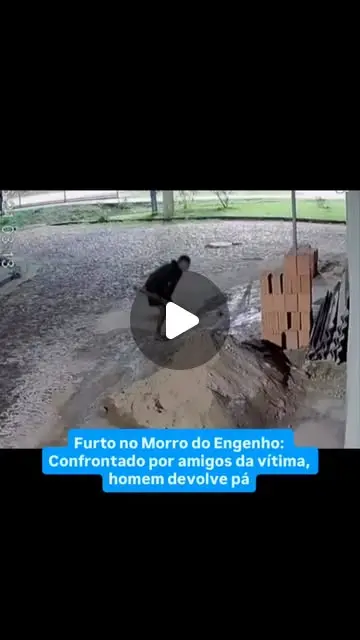 Ladrão furta serra circular de obra e devolve após confronto