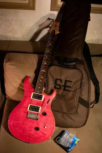 Guitarra PRS SE Custom 24 Bonnie Pink 2021