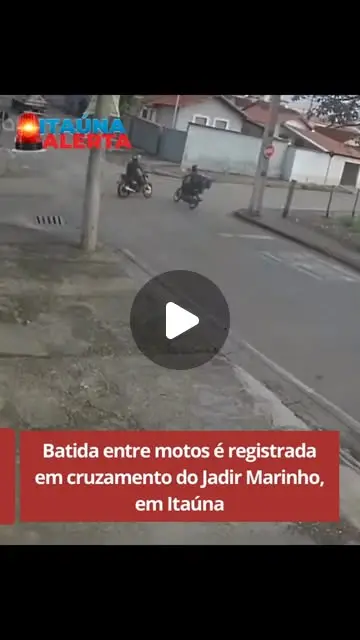 Acidente entre duas motos no bairro Jadir Marinho