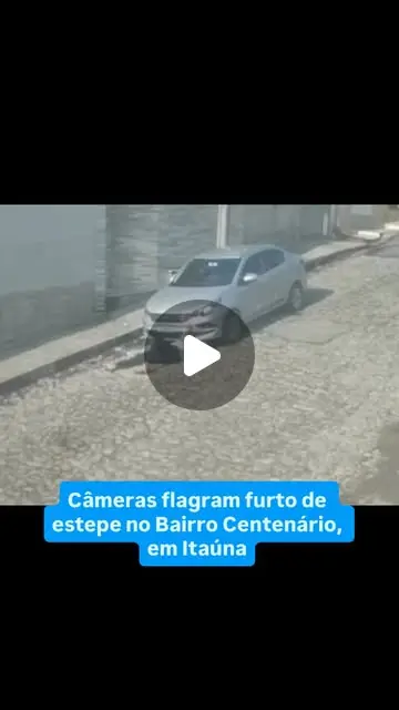 Furto de pneu de estepe no Bairro Centenário
