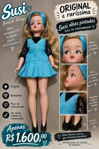 Boneca SuSi rara