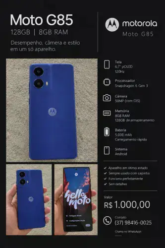 Celular/telefone MotoG 88