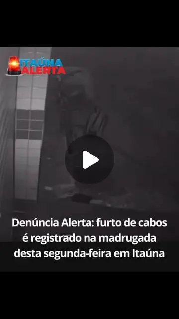 Homem é flagrado furtando cabos de energia no bairro Irmãos Auler