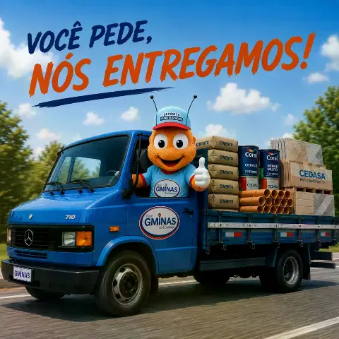 Depósito de Materiais de Construção com Entrega