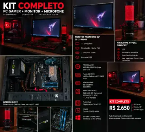 Setup Gamer