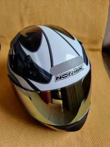 Capacete Norisk FF391 Speed Tam 58 (Impecável + Viseira Espelhada)