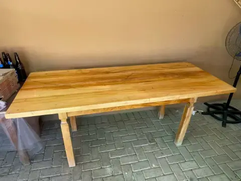 Mesa rústica de Argelim Pedra 2,80x1m