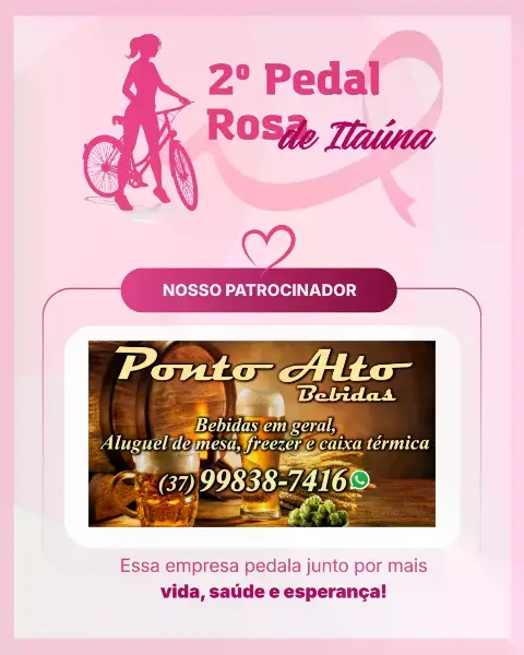 2º Pedal Rosa: conscientização sobre câncer de mama