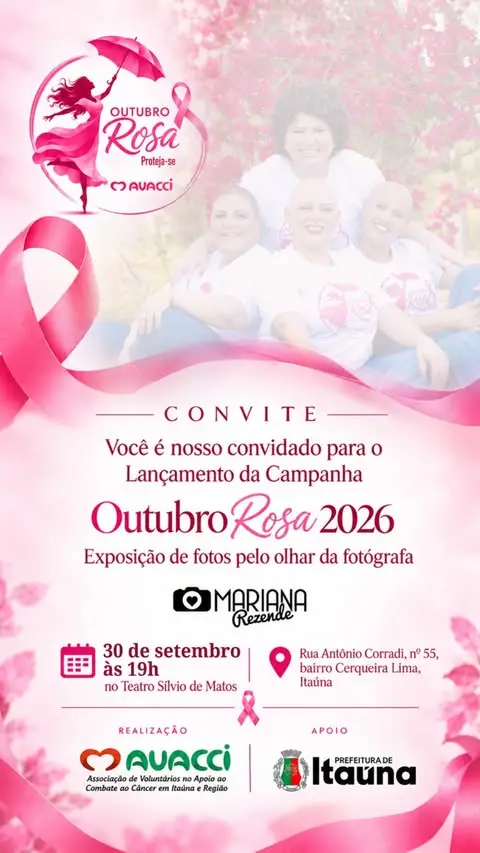 Lançamento da Campanha Outubro Rosa 2026 pela Avacci