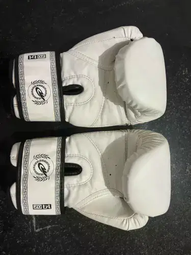 Luva e caneleira de box, kickboxing acompanha faixa de 5m