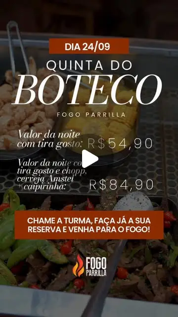 Quinta do Boteco no Fogo Parrilla