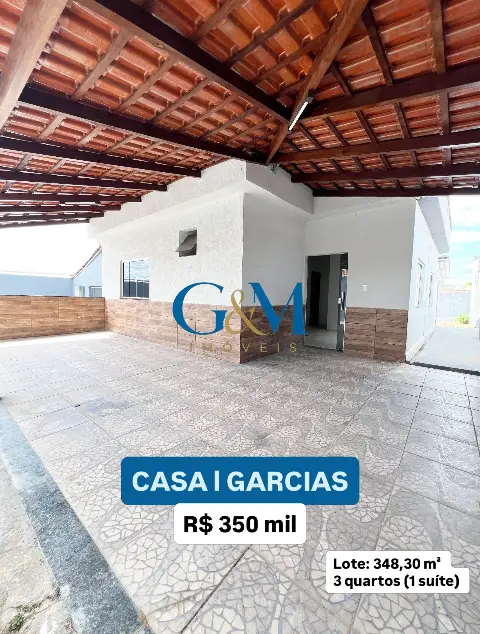 Casa 3 quartos à venda no Garcias – 86 m²