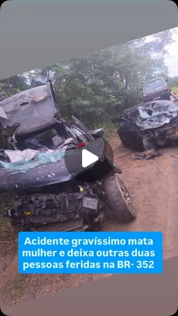 Acidente na BR-352 entre Pará de Minas e Pitangui mata uma mulher