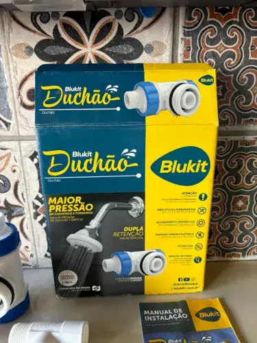 Blukit Duchão para caixa d'água.