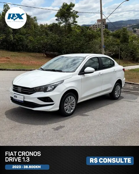 Fiat Cronos Drive 1.3 2023 — 38 mil km