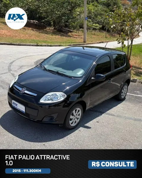 Fiat Palio Attractive 1.0 2015 – 111 mil km