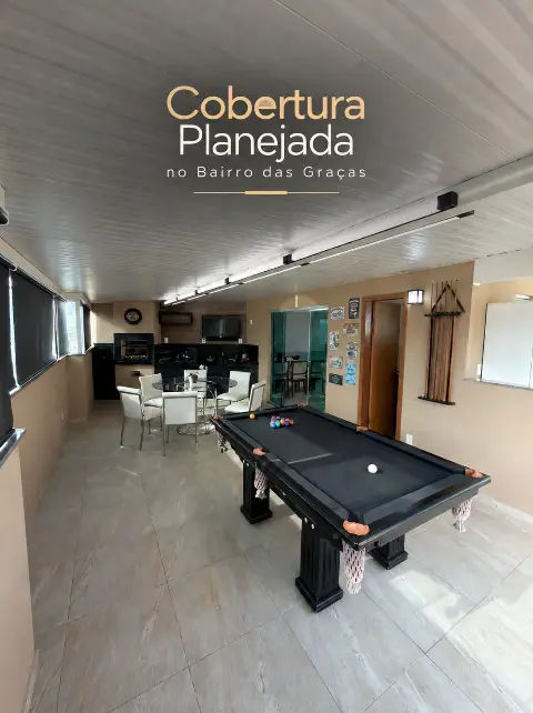 Cobertura 3 quartos no Bairro das Graças com 154 m2