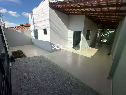Casa moderna no Cidade Nova com espaço gourmet | 3 quartos e 2 vagas
