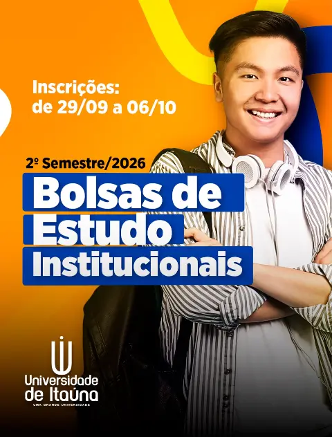 Bolsas de Estudos Institucionais 2026 na Universidade de Itaúna