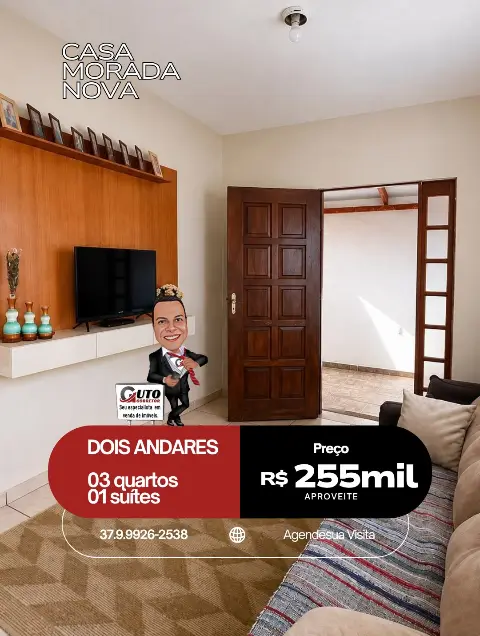 Casa 3 quartos à venda no Morada Nova