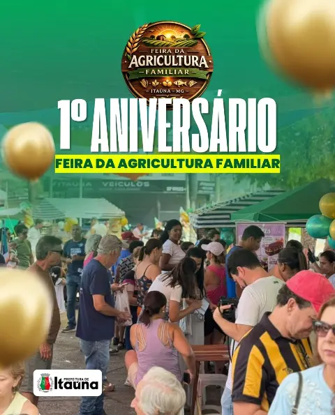 Feira da Agricultura Familiar celebra 1o aniversário