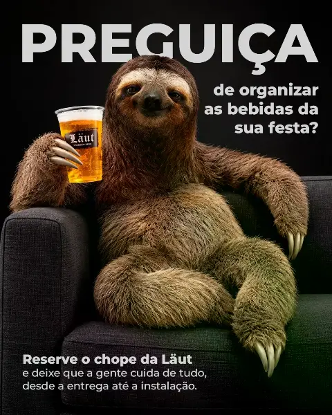Läut Express: chope gelado com entrega e instalação para festas