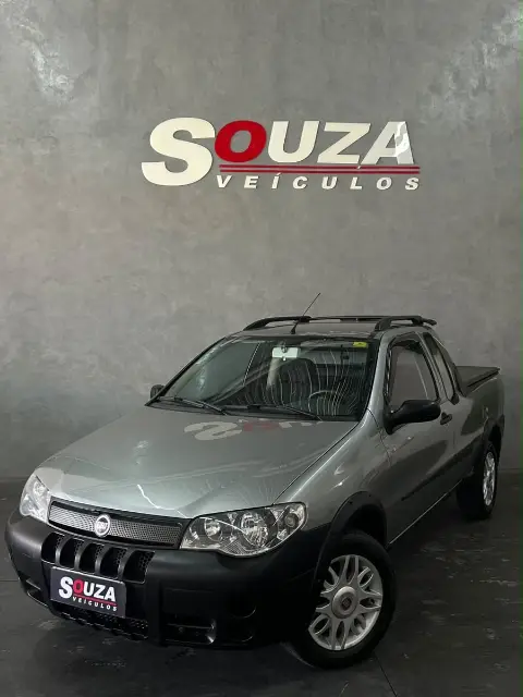 Fiat Strada 1.4 CE 2008 — 104 mil km