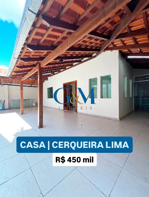 Casa 2 quartos à venda no Bairro Cerqueira Lima