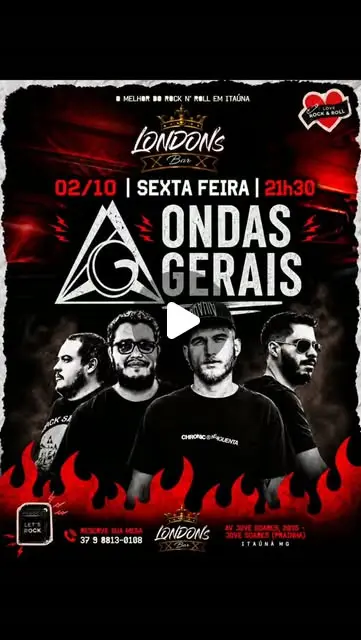 Ondas Gerais ao vivo no London's Bar
