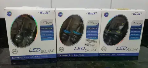 Kit 3 Pares Lâmpadas Ultra LED RayX 11.000 Lumens (H1, HB3 e H11) na Caixa