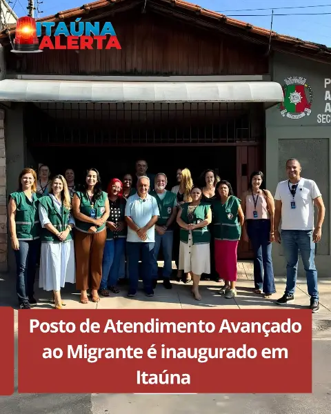 Posto de Atendimento ao Migrante é inaugurado em Itaúna