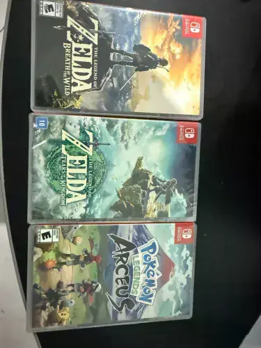 Nintendo switch OLED com jogos