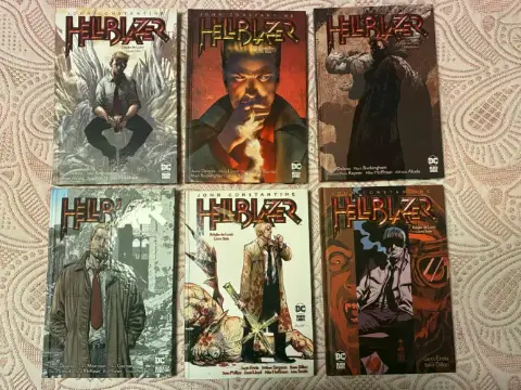 Hellblazer Edição de Luxo - volumes 1-7 (com exceção do 5)